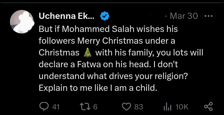 Cristiano Ronaldo Eid Mubarak message controversy