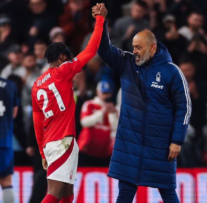 Nottingham Forest won against Man United 