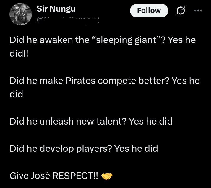 José Riveiro Orlando Pirates