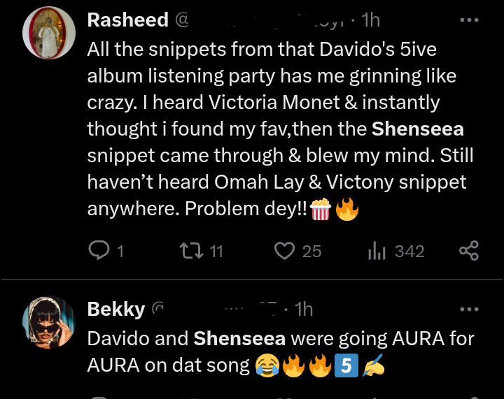 Davido Shenseea unreleased song performance
